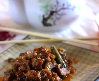 Asian Style Pork and Peppers