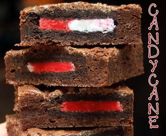 CANDY CANE OREO BROWNIES