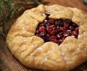 Three-Minute Cranberry Galette
