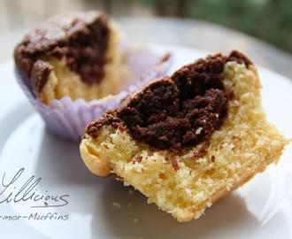 Luftige Marmor-Muffins
