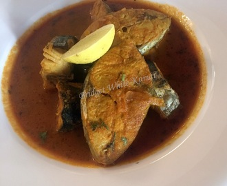 ANGLO-INDIAN TANGY FISH CURRY (Fish cooked in Tamarind Sauce)