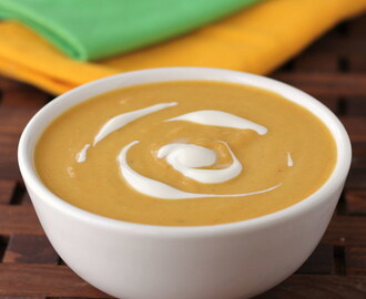 Creamy Carrot Soup for #SundaySupper