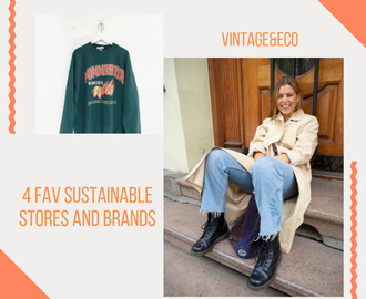 Our 4 favorite sustainable shops right now