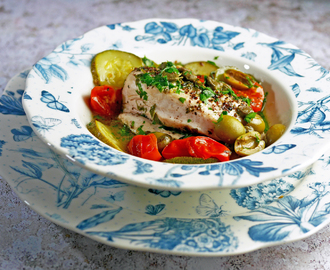 Mediterranean Chicken en Papillote – a 5:2 Diet Recipe