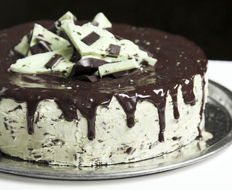 Andes Mint Chocolate Chip Cake