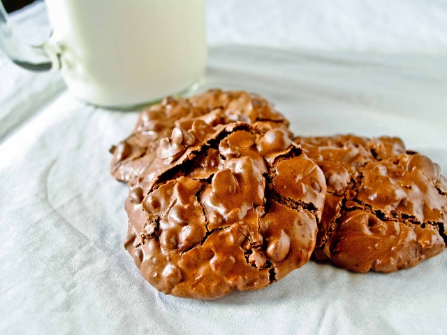 Flourless Chocolate, Almond, and Coconut Cookies (Gluten Free and Low Fat!)