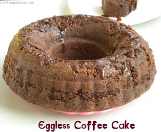 Eggless Coffee Cake