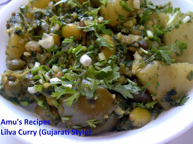 Lilva Curry (Gujarati Style)