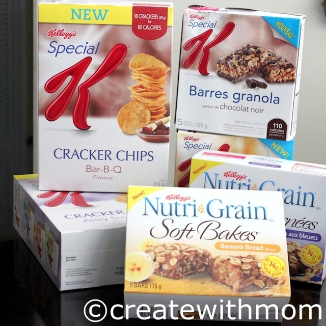 Win Coupons to try all the New Kellogg Goodies