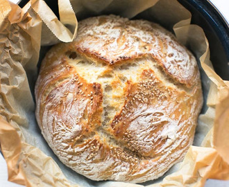Easy no knead bread recipe