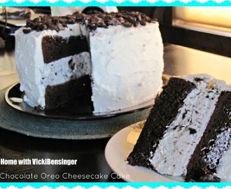 Death by Chocolate Oreo Cheesecake Cake