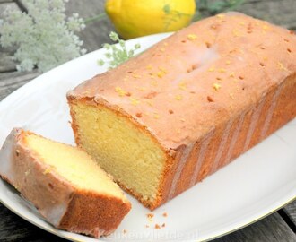 Eenvoudige citroencake – lemon drizzle cake