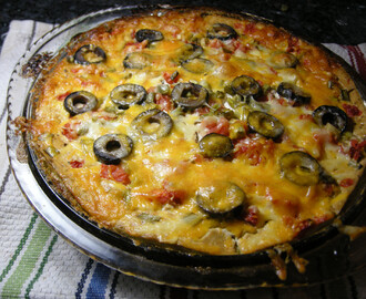 Rosie Makes A Layered Mexican Casserole Dip For Her Partay.