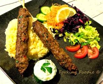 Turkish (Lamb) Adana Kebabs / Kofta Kebabs - the Really Mouth-Watering Recipe... (AKA How to be a Kebab King/Queen!)