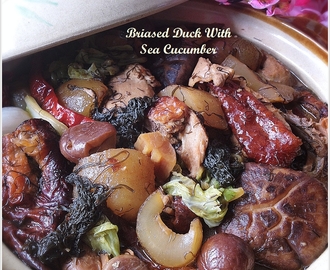 {Mobile Post} Braised Duck With Sea Cucumber
