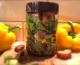 Recept: salad in a jar
