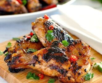 Grilled Vietnamese Chicken Wings | Recipe | Chicken wing recipes, Grilled chicken recipes, Food