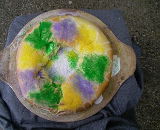 King Cake for Epiphany or Mardi Gras