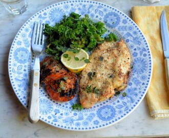 Tasty Low-Calorie 5:2 Diet Recipe: Garlic, Herb and Parmesan Crusted Chicken Schnitzels