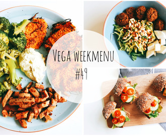 Vega weekmenu #49 (met vega fastfood!)