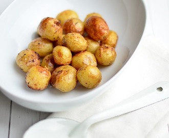 Parmezaan aardappeltjes uit de oven