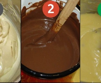Tanuld meg elkészíteni a 3 legfinomabb krémet süteményekhez és tortákhoz! Ne vásárolj többet bolti krémet!