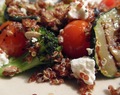 Quinoa salade met gegrilde groenten
