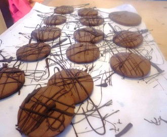 Biscotti glassati al cioccolato - gluten free