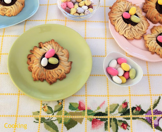 Bolachas Ninho de Páscoa  | Easter Nest Cookies