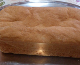 Pão de forma  sem ovos e com farinha integral de arroz