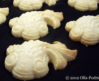 Koi Fish Shortbread Cookies