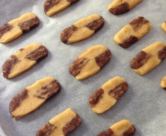 Dambord koekjes met chocolade -Paleo