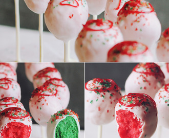 festive cake pops & {winner of the christmas giveaway}