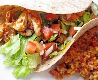 "Burritos Mexicanos con Chipotle Queso Tomate y Pollo Receta" "Estilo de Mario"