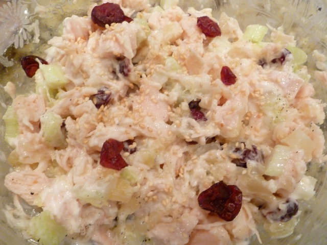 Easy Chicken Salad:  Sweet and healthy too! #6