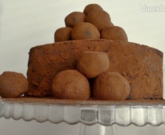 Chocolate Amaretto crépe cake (fotorecept)