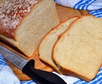 Basic White Tin Bread / Tradicinė balta duona