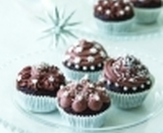 RECEPT: Zasnežené cupcakes pre milovníkov čokolády