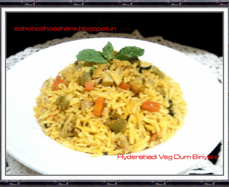 Hyderabad Veg Dum Biriyani | Quick Biriyani Recipe | SNC Post