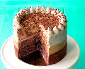 Tiramisu Ombre CakeTiramisu Ombre Cake