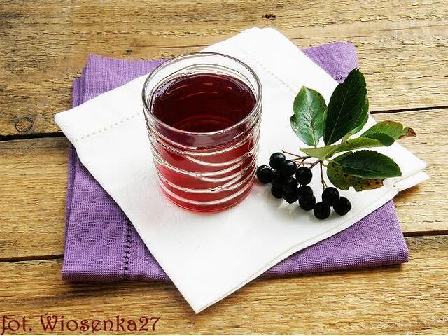 Wiśniowy sok z aronii