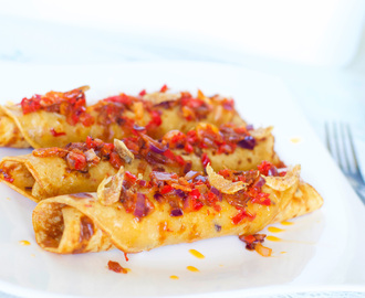 The Nigerian Crayfish Pancake