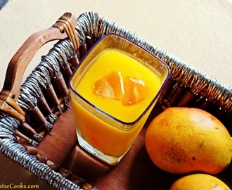Ice cold Mango Juice