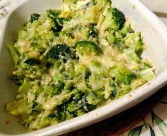 Broccoli met Parmezaanse kaas uit de oven