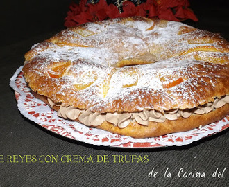 Roscon de Reyes de Trufa de Chocolate