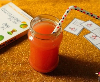 Mixed fruit juice - Apple watermelon ginger juice