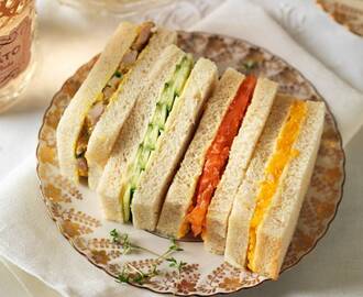 Sandwich – recept på sandwich till afternoon tea