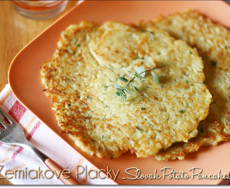 Zemiakové Placky …Pancakes di patate slovacchi 