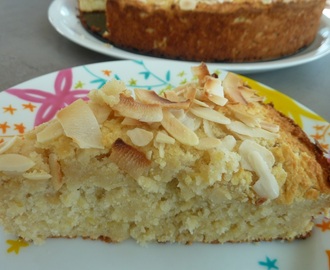 Jablková torta z kokosovej, ryžovej a amarantovej múky – bezlepková