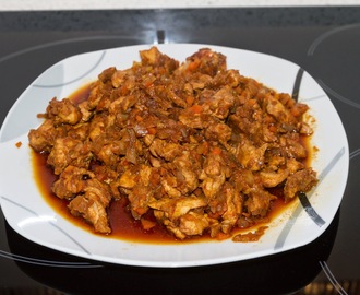 Pollo al curry en Lekué